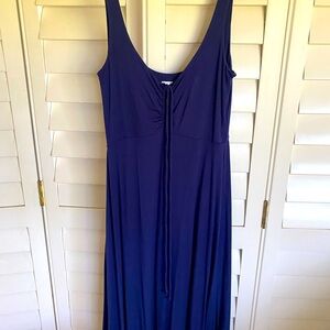 Navy Midi Sundress